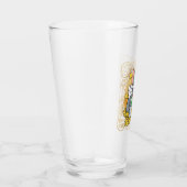 Glückliches Cat Jerry mit Gold Sycees Glas (Rechts)