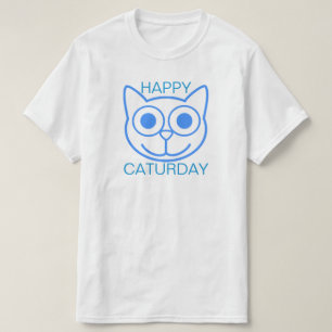 Glückliches Caturday T-Shirt