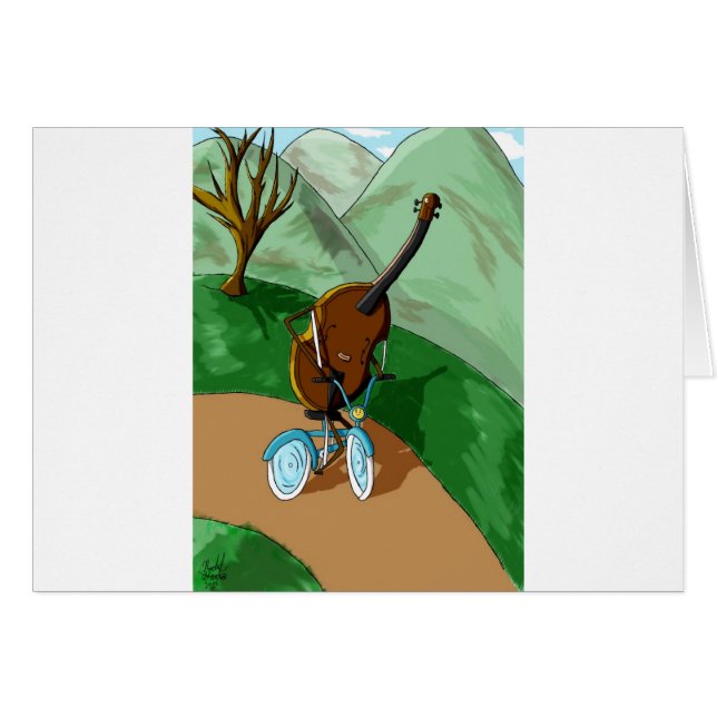 Glückliches Cello (Vorderseite (Horizontal))