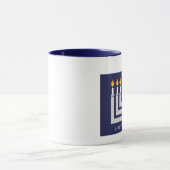 Glückliches Chanukah Tasse (Zentrum)