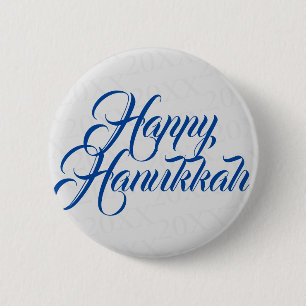 Glückliches Chanukka Button