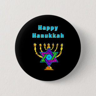 Glückliches Chanukka Button