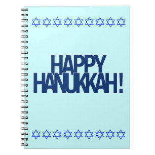 Glückliches Chanukka Notizblock