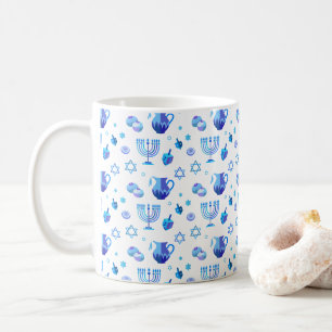 Glückliches Chanukka-Party-schöne Dekoration Kaffeetasse