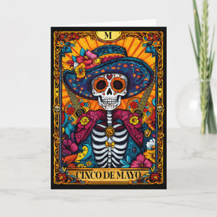Glückliches cinco de mayo mexikanischer Sombrero T Karte