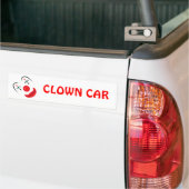 Glückliches Clown-Gesicht Autoaufkleber (Auf Lkw)