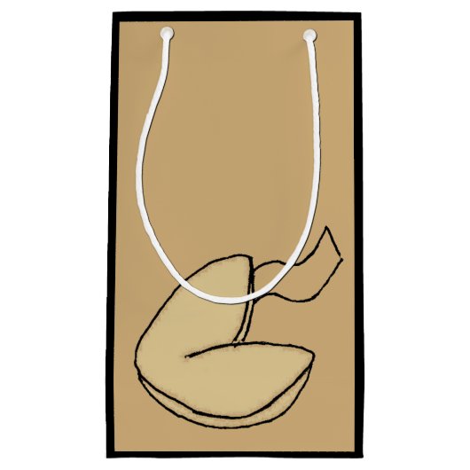 Glückliches Cookie Glückliches chinesisches Lebens Kleine Geschenktüte (Vorderseite)