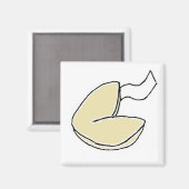 Glückliches Cookie Glückliches chinesisches Lebens Magnet (Vorderseite/Rückseite)