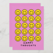 GLÜCKLICHES DACHTEN FEIERTAGSKARTE (Vorne/Hinten)