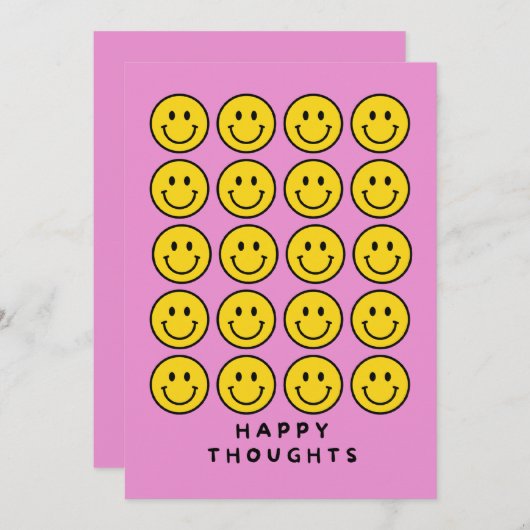 GLÜCKLICHES DACHTEN FEIERTAGSKARTE (Vorne/Hinten)