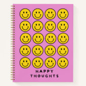 GLÜCKLICHES DACHTEN NOTIZBLOCK (Vorderseite)