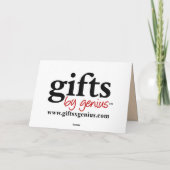 Glückliches Dankeschön für Sie Feiertagskarte (Rückseite)