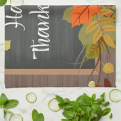 glückliches Dankeschön Geschirrtuch (Gefaltet)