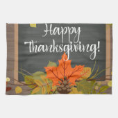 glückliches Dankeschön Geschirrtuch (Horizontal)