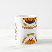 glückliches Dankeschön Kaffeetasse (Mittel)