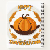 glückliches Dankeschön Notizblock (Rückseite)