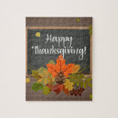 glückliches Dankeschön Puzzle (Vertikal)