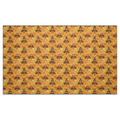 glückliches Dankeschön-Truthahngewebe Stoff (Fat Quarter (45,7 x 55,9 cm))