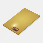 Glückliches Diwali Diya - Posten-it® Anmerkungen Post-it Klebezettel (angewinkelt)