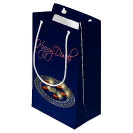 Glückliches Diwali Ganesha Rangoli - kleine Geschenktüte