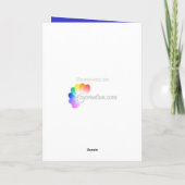 Glückliches Diwali - Karte (Rückseite)