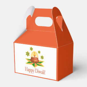 Glückliches Diwali mit Laterne Geschenkschachtel