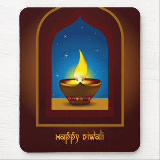 Glückliches Diwali Mousepad
