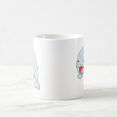 Glückliches Dugong Kaffeetasse (Mittel)