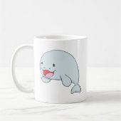 Glückliches Dugong Kaffeetasse (Links)
