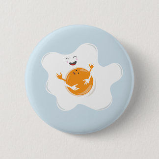 Glückliches Ei Button
