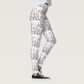 Glückliches Einhorn-Thema Leggings (Rechts)