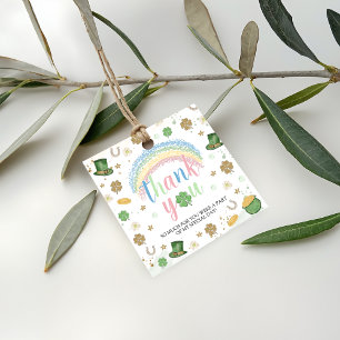 Glückliches-Eins-Geburtstags-Dankeschön-Anhänger Geschenkanhänger