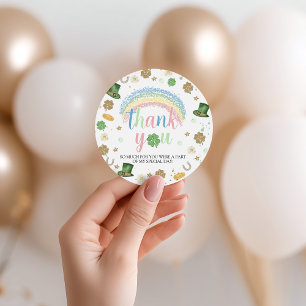 Glückliches-Eins-Geburtstags-Dankeschön-Anhänger Geschenkanhänger