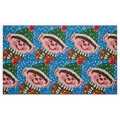 Glückliches Elf-Fabric Stoff (Fat Quarter (45,7 x 55,9 cm))