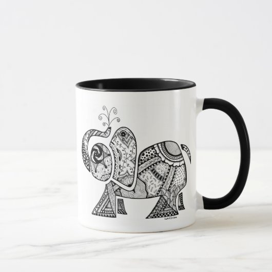 Glückliches Ellie Tasse (Rechts)