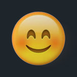 Glückliches Emoji Button<br><div class="desc">emoji Lächeln</div>