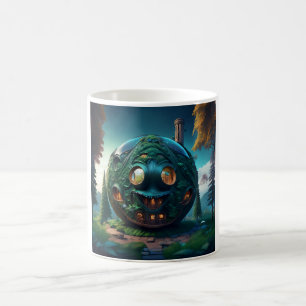 Glückliches Emoji-Haus Kaffeetasse