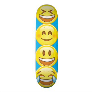 Glückliches Emoji Skateboard