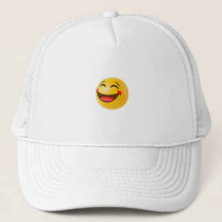 Glückliches Emoji Truckerkappe