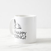 GLÜCKLICHES ENDE KAFFEETASSE (Vorderseite Links)