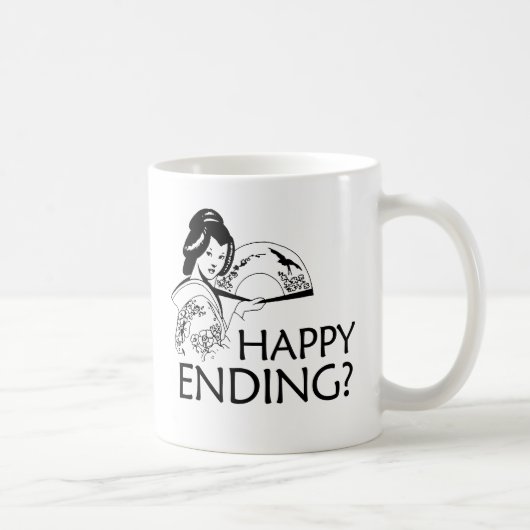 GLÜCKLICHES ENDE KAFFEETASSE (Rechts)