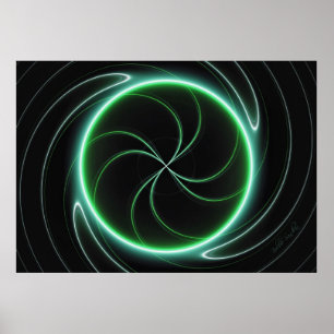 Glückliches Energie-Plakat u. Druck Poster