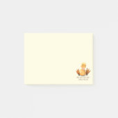Glückliches Entlein Lustige Post-it® Notizen (Vorderseite)
