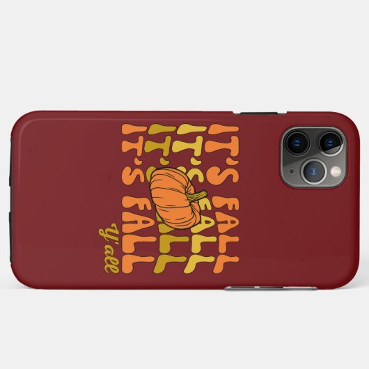 Glückliches Erntedankangebot Es ist Fall Y'all Case-Mate iPhone Hülle (Rückseite (Horizontal))