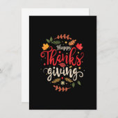 Glückliches Erntedankfest für Jungen Mädchen Kinde Einladung (Vorne/Hinten)