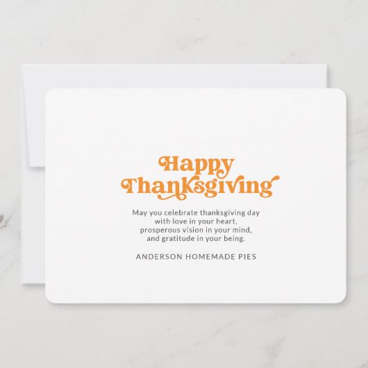 Glückliches Erntedankfest gefüllt mit Dankeschön U (Rückseite)