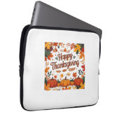 Glückliches Erntedankfest - Herbstpumpen & Herbstl Laptopschutzhülle (Vorne Rechts)
