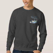 Glückliches Erntedankfest in blau | Sweatshirt (Vorderseite)