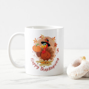 Glückliches Erntedankfest Kaffeetasse