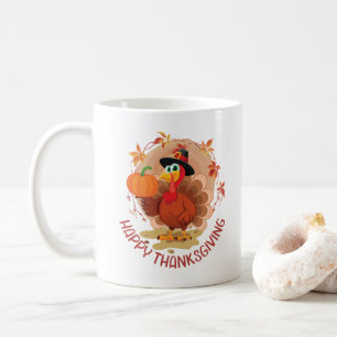 Glückliches Erntedankfest Kaffeetasse